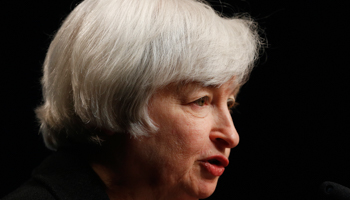 US Federal Reserve Chair Janet Yellen (Reuters/Gary Cameron)