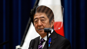 Japan's Prime Minister Shinzo Abe attends a news conference at his official residence in Tokyo (Reuters/Yuya Shino)