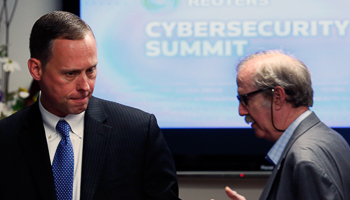 Robert Anderson, FBI executive assistant director of Criminal, Cyber, Response, and Services Branch, attends a CyberSecurity Summit in Washington (Reuters/Yuri Gripas)