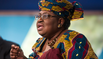 Finance Minister Ngozi Okonjo-Iweala (Reuters/Joshua Roberts)