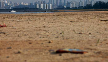 The Guarapiranga reservoir, Sao Paulo (Reuters/Paulo Whitaker)