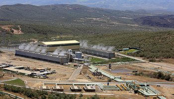 The Olkaria Geothermal power plant, near Naivasha (Reuters/Noor Khamis)