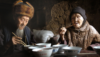 A couple at home in Fengtang, Guizhou province (Reuters/China Newsphoto)