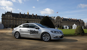 The new self-driving car unveiled by Valeo and Safran (Reuters/Philippe Wojazer)
