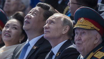Putin and Jinping watch the Victory Day parade in Moscow(REUTERS/Host Photo Agency/RIA Novosti)