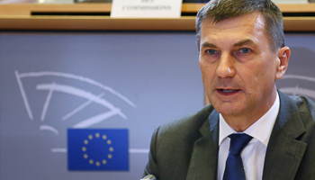 European Union Digital Single Market Vice-President Andrus Ansip (REUTERS/Francois Lenoir)