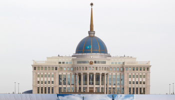 The Akorda, residence of the Kazakhstan president, in Astana (Reuters/Shamil Zhumatov)