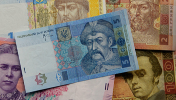 Banknotes of Ukrainian hryvnia (Reuters/Gleb Garanich)