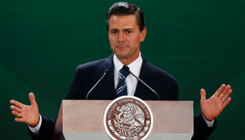 Mexico's President Enrique Pena Nieto (Reuters/Edgard Garrido)