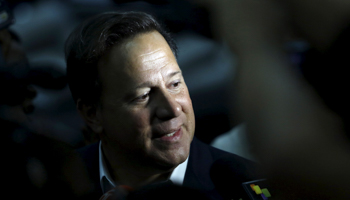 Panama's President Juan Carlos Varela (Reuters/Carlos Jasso)