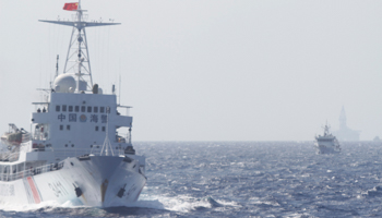 Ships of Chinese Coast Guard (Reuters/Nguyen Minh)