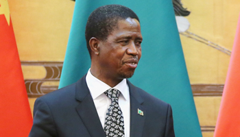 Zambia's President Edgar Chagwa Lungu  (Reuters/Feng Li)