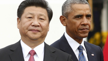 President Barack Obama and President Xi Jinping (Reuters/Kevin Lamarque)