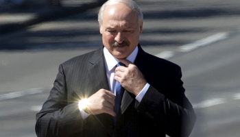 Belarus' President Alexander Lukashenko in Minsk, Belarus (Reuters/Vasily Fedosenko)