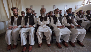 A classroom at the Mashal de-radicalisation centre run by the Pakistani army in Gulibagh (Reuters/Mian Khursheed)