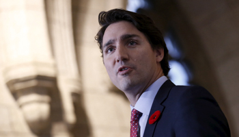 Prime Minister Justin Trudeau (Reuters/Chris Wattie)