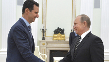 Russian President Vladimir Putin meets with Syrian President Bashar al-Assad in Moscow (Reuters/Alexei Druzhinin/RIA Novosti/Kremlin)