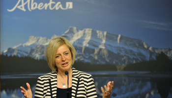 Alberta NDP leader Rachel Notley (Reuters/Dan Riedlhuber)