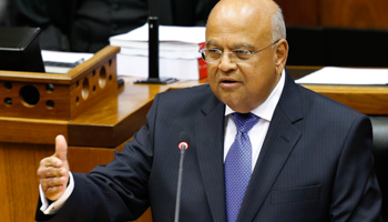 Pravin Gordhan was appointed finance minister on December 13 - the third person to hold the post in under a week (Reuters/Mike Hutchings)