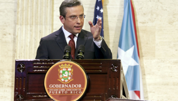 Puerto Rico's Governor Alejandro Garcia Padilla (Reuters/Alvin Baez)