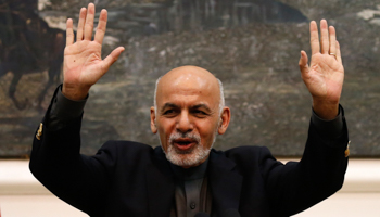 Afghanistan's President Ashraf Ghani (Reuters/Mohammad Ismail)