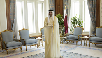 Emir Sheikh Tamim bin Hamad Al Thani (Reuters/Brendan Smialowski/Pool)