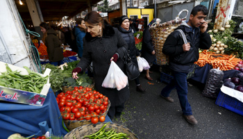 A shop at a bazaar in Istanbul (Reuters/Murad Sezer)