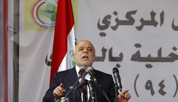 Prime Minister Haider al-Abadi in Baghdad (Reuters/Khalid al Mousily)