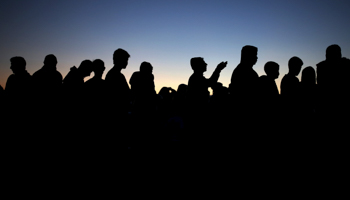 Migrants and refugees at the Greek-Macedonian border, Greece (Reuters/Marko Djurica)