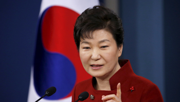 President Park Geun-hye (Reuters/Kim Hong)