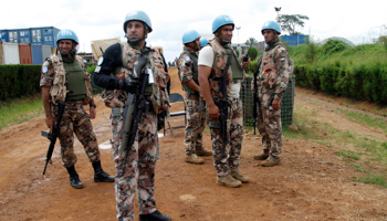 UN peacekeepers in Mavivi, North Kivu province (Reuters/Kenny Katombe)