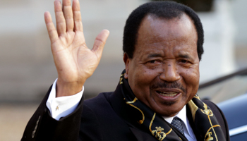 Cameroon's President Paul Biya (Reuters/Philippe Wojazer)