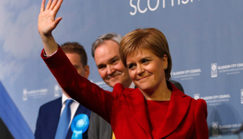Scotland's First Minister and SNP leader Nicola Sturgeon (Reuters/Russell Cheyne)