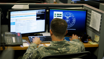 US Petersen Air Force Base in Colorado, 2015 (Reuters/Rick Wilking)