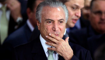 Brazil's interim President Michel Temer (Reuters/Ueslei Marcelino)