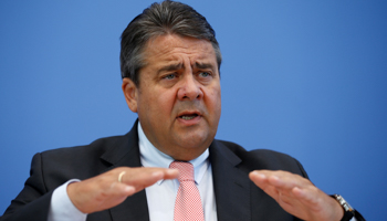 German Economy Minister Sigmar Gabriel (Reuters/Axel Schmidt)