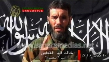 AQIM leader Mokhtar Belmokhtar (Reuters/Sahara Media via Reuters TV)