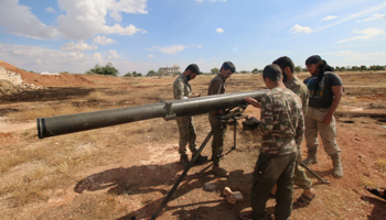 Free Syrian Army fighters in Aleppo (Reuters/Abdalrhman Ismail)