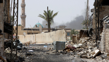 Fallujah after its recapture from Islamic State group militants (Reuters/Ahmed Saad)