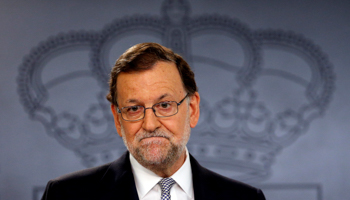 Spain's acting Prime Minister Mariano Rajoy (Reuters/Juan Medina)