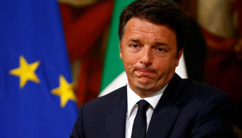 Prime Minister Matteo Renzi in Rome, Italy (Reuters/Tony Gentile)