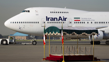 An Iran Air Boeing 747SP aircraft, at Tehran's Mehrabad airport (Reuters/Morteza Nikoubazl)