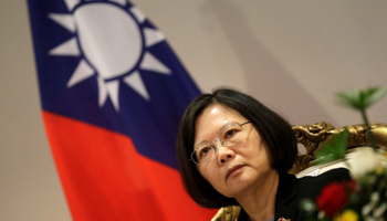 President Tsai Ing-we (Reuters/Jorge Adorno)