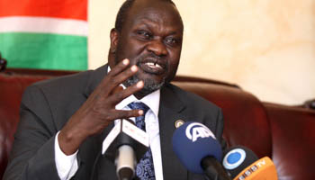 South Sudan's rebel leader Riek Machar (Reuters/Tiksa Negeri)