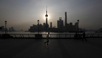 Shanghai skyline (Reuters/Aly Song)