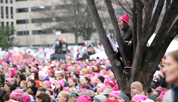 The Women's March in Washington DC, USA, 2017 (Reuters/Canice Leung)