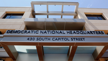 The headquarters of the Democratic National Committee in Washington, DC (Reuters/Gary Cameron)