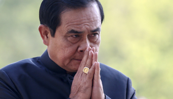 Thailand's Prime Minister Prayuth Chan-ocha after a cabinet meeting in Bangkok (Reuters/Athit Perawongmetha)
