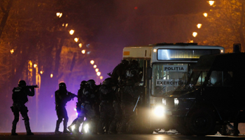 An ATLAS Network, anti-terrorism drill for EU member states, Bucharest (Reuters/Bogdan Cristel)