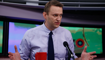Russian opposition figure and anti-graft campaigner Alexey Navalny (Reuters/Maxim Shemetov)